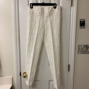 Nicole Miller Skinny Pants with design!